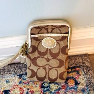 Coach wristlet